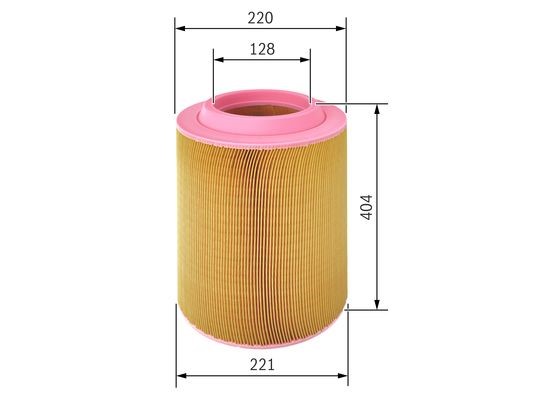 Luftfilter Bosch 1 457 433 568 BOSCH