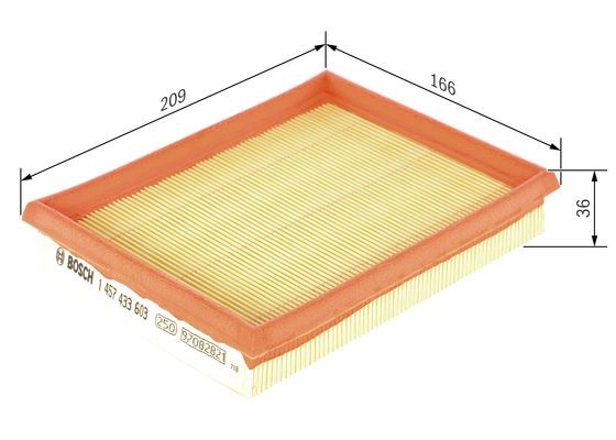 Luftfilter Bosch 1 457 433 603 BOSCH