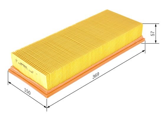 Luftfilter Bosch 1 457 433 608 BOSCH