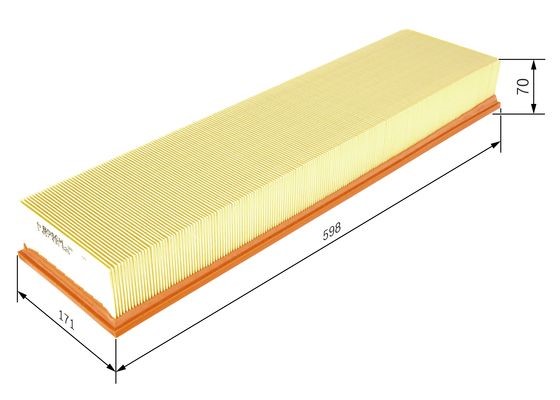 Luftfilter Bosch 1 457 433 626 BOSCH Luftfilter Bosch 1 457 433 626 BOSCH