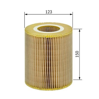 Luftfilter Bosch 1 457 433 715 BOSCH Luftfilter Bosch 1 457 433 715 BOSCH