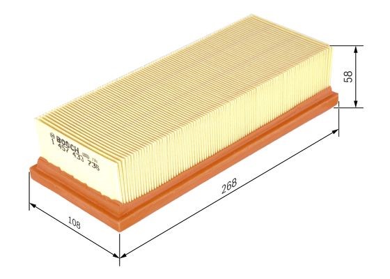Luftfilter Bosch 1 457 433 736 BOSCH
