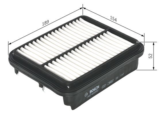Luftfilter Bosch 1 457 433 953 BOSCH