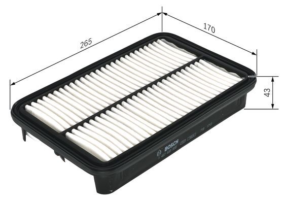 Luftfilter Bosch 1 457 433 958 BOSCH