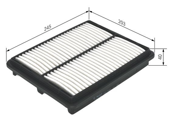 Luftfilter Bosch 1 457 433 962 BOSCH