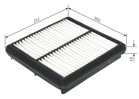 Luftfilter Bosch 1 457 433 963 BOSCH