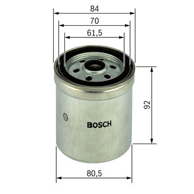 Bränslefilter BOSCH
