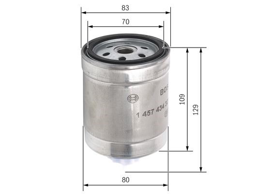 Bränslefilter Bosch 1 457 434 321 BOSCH