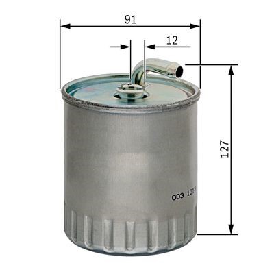 Bränslefilter Bosch 1 457 434 416 BOSCH
