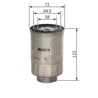 Bränslefilter BOSCH