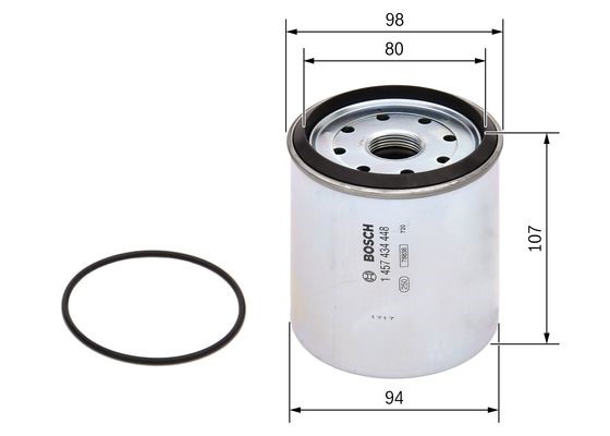 Bränslefilter Bosch 1 457 434 448 BOSCH