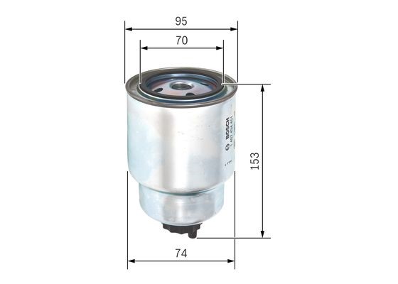 Bränslefilter Bosch 1 457 434 451 BOSCH