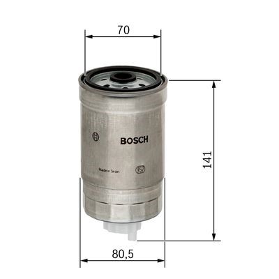 Bränslefilter BOSCH