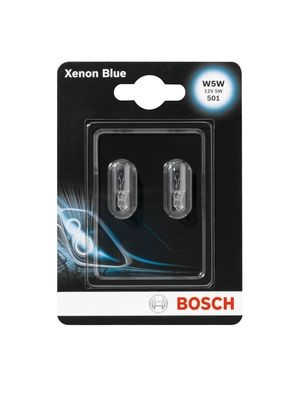 Glödlampa BOSCH Xenon Blue BL W5W W2,1x9,5d, Fram BOSCH