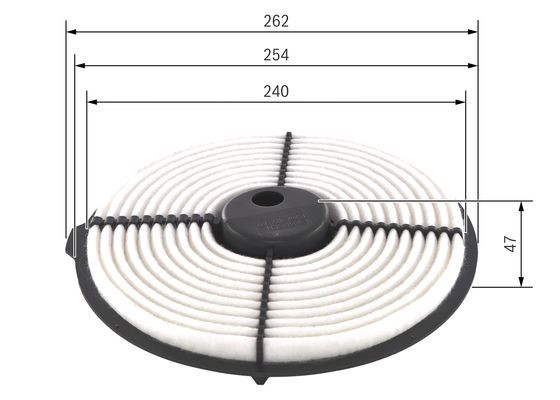 Luftfilter Bosch 1 987 429 122 BOSCH