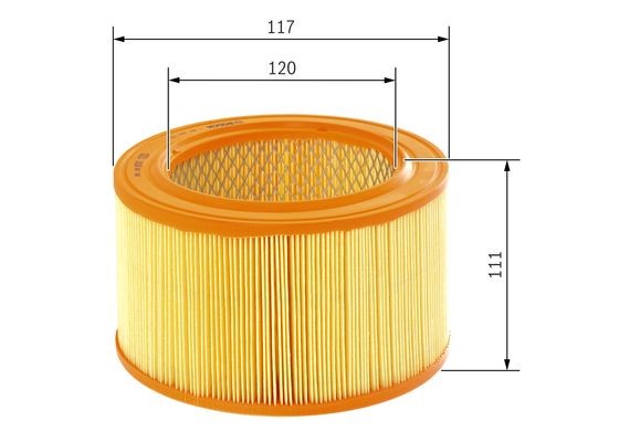 Luftfilter Bosch 1 987 429 125 BOSCH Luftfilter Bosch 1 987 429 125 BOSCH