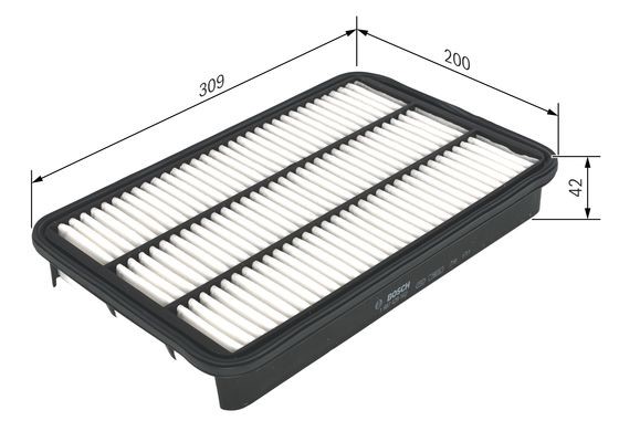 Luftfilter Bosch 1 987 429 162 BOSCH