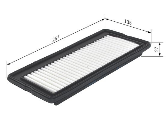 Luftfilter Bosch 1 987 429 167 BOSCH Luftfilter Bosch 1 987 429 167 BOSCH
