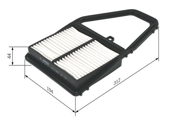 Luftfilter Bosch 1 987 429 176 BOSCH