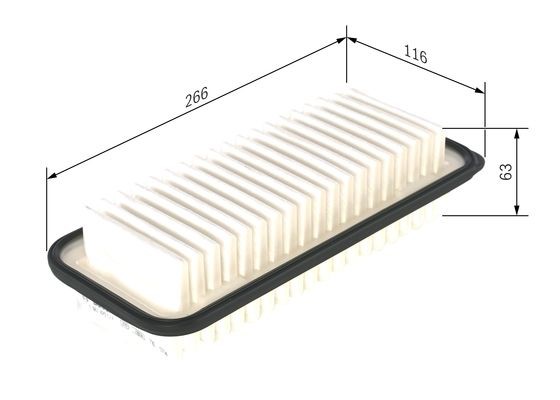 Luftfilter Bosch 1 987 429 177 BOSCH
