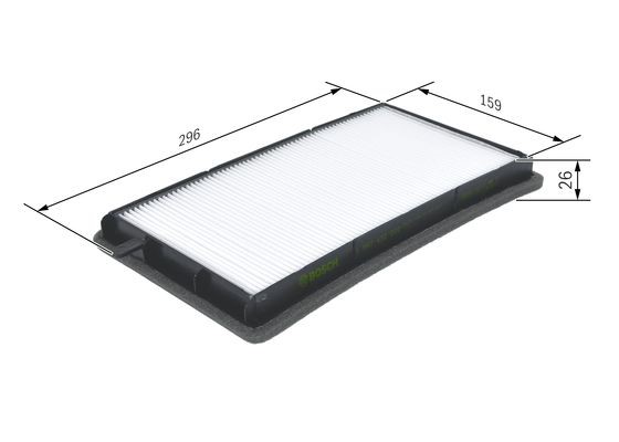 Kupefilter Bosch 1 987 432 002 BOSCH