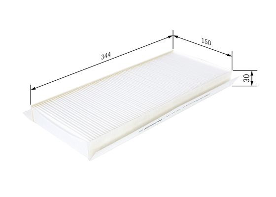 Kupefilter Bosch 1 987 432 006 BOSCH