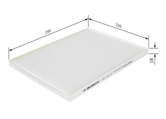 Kupefilter Bosch 1 987 432 016 BOSCH