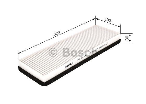 Kupefilter Bosch 1 987 432 041 BOSCH