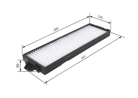 Kupefilter Bosch 1 987 432 096 BOSCH