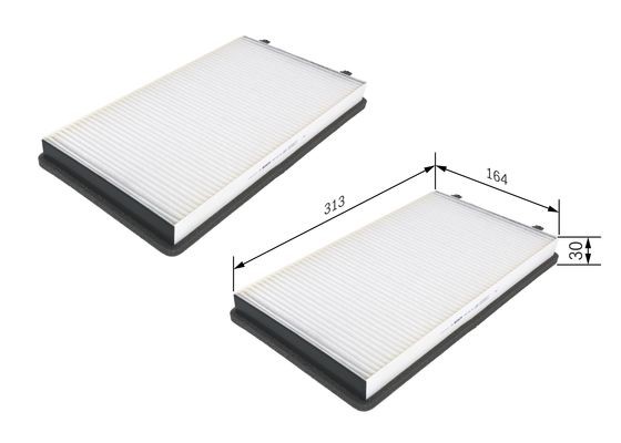 Kupefilter Bosch 1 987 432 103 BOSCH