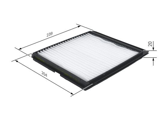 Kupefilter Bosch 1 987 432 119 BOSCH