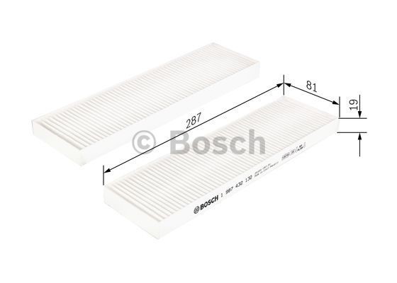 Kupefilter Bosch 1 987 432 132 BOSCH