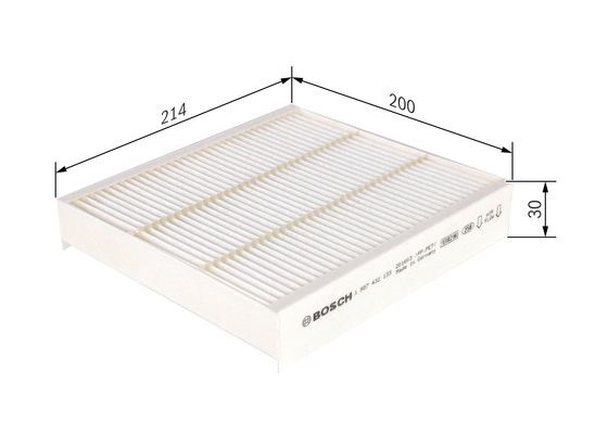 Kupefilter Bosch 1 987 432 133 BOSCH