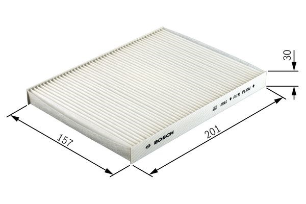 Kupefilter Bosch 1 987 432 136 BOSCH