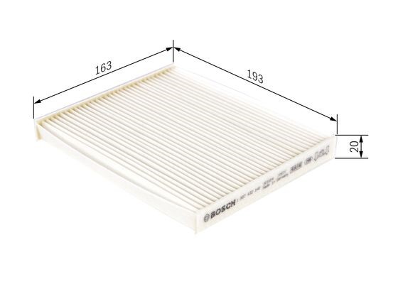 Kupefilter Bosch 1 987 432 148 BOSCH