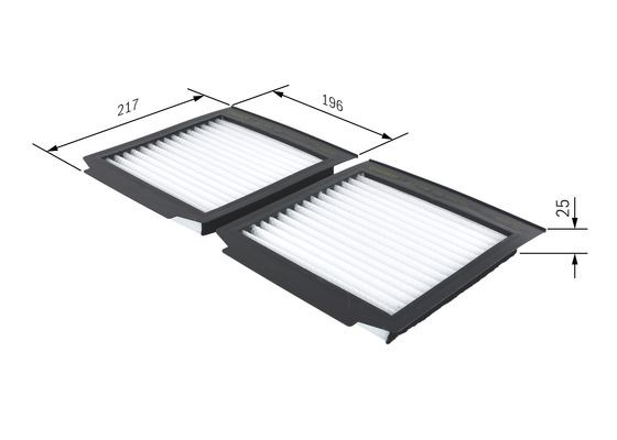 Kupefilter Bosch 1 987 432 169 BOSCH