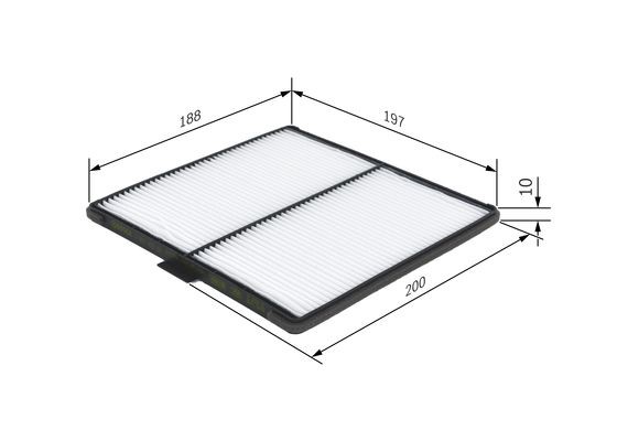 Kupefilter Bosch 1 987 432 171 BOSCH