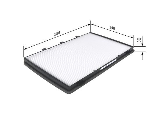 Kupefilter Bosch 1 987 432 182 BOSCH