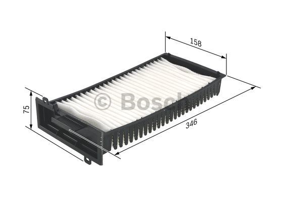 Kupefilter Bosch 1 987 432 198 BOSCH