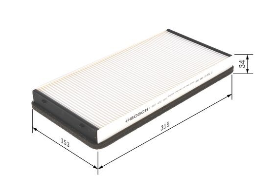 Kupefilter Bosch 1 987 432 200 BOSCH