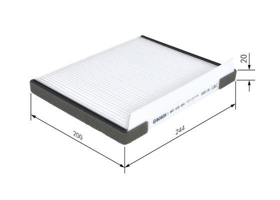 Kupefilter Bosch 1 987 432 204 BOSCH