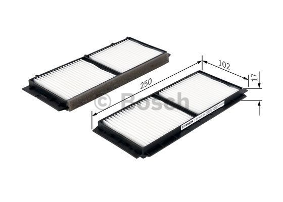 Kupefilter Bosch 1 987 432 209 BOSCH