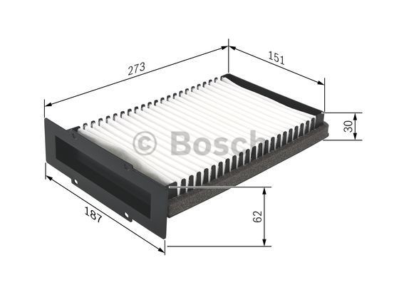 Kupefilter Bosch 1 987 432 210 BOSCH Kupefilter Bosch 1 987 432 210 BOSCH