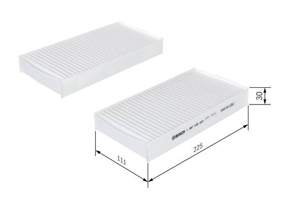 Kupefilter Bosch 1 987 432 220 BOSCH