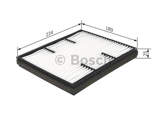 Kupefilter Bosch 1 987 432 223 BOSCH