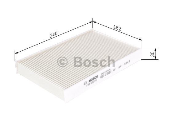 Kupefilter Bosch 1 987 432 247 BOSCH