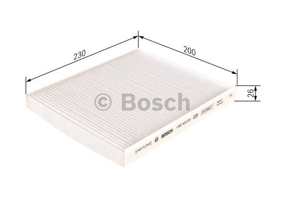 Kupefilter Bosch 1 987 432 251 BOSCH