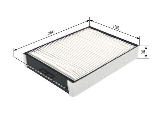 Kupefilter Bosch 1 987 432 256 BOSCH Kupefilter Bosch 1 987 432 256 BOSCH