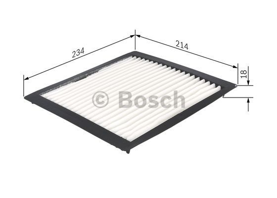 Kupefilter Bosch 1 987 432 263 BOSCH