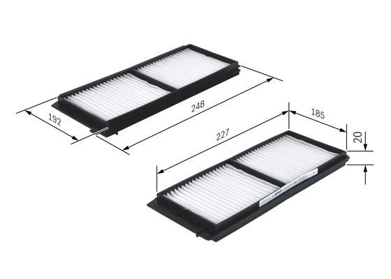 Kupefilter BOSCH Kupefilter BOSCH